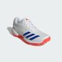2024 Adidas 22YDS Full Spike Cricket Shoes White Blue Red