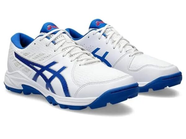 Asics Gel Peake 2 - White/Tuna Blue Cricket Shoes 2024/25