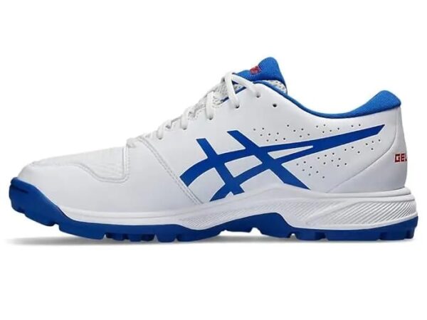 Asics Gel Peake 2 - White/Tuna Blue Cricket Shoes 2024/25
