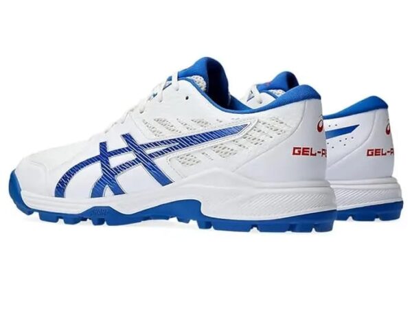 Asics Gel Peake 2 - White/Tuna Blue Cricket Shoes 2024/25